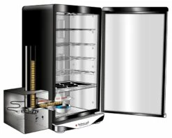 Ahumador Original 4 Estantes Bradley -Parilla Ventas 2024 Ahumador Original 4 Estantes Bradley 7