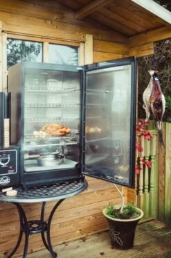 Ahumador Original 4 Estantes Bradley -Parilla Ventas 2024 Ahumador Original 4 Estantes Bradley 9