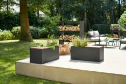 Banco De Jardin Con Huerto Urbano Negro -Parilla Ventas 2024 Banco Jardin Negro de Hierbas 2