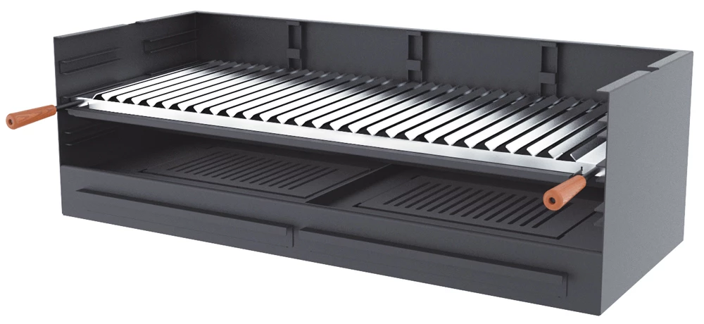 Barbacoa De Carbón Y Leña 100 Cm 3 Barbacoa De Carbón Y Leña 100 Cm