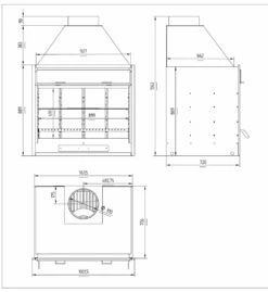 Barbacoa Argentina 90 Cm. -Parilla Ventas 2024 Barbacoa Argentina 90 cm 3
