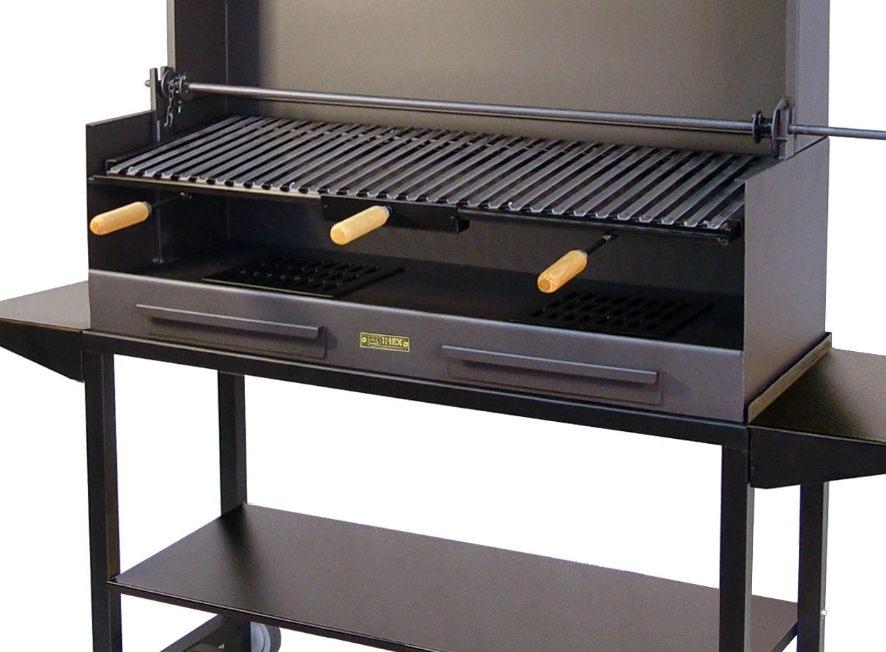 Barbacoa Chimenea Todo Metal Extra Grande 4 Barbacoa Chimenea Todo Metal Extra Grande - Imagen 2