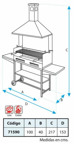 Barbacoa Chimenea Todo Metal Extra Grande 7 Barbacoa Chimenea Todo Metal Extra Grande -Parilla Ventas 2024 Barbacoa Chimenea Todo Metal Extra Grande 3