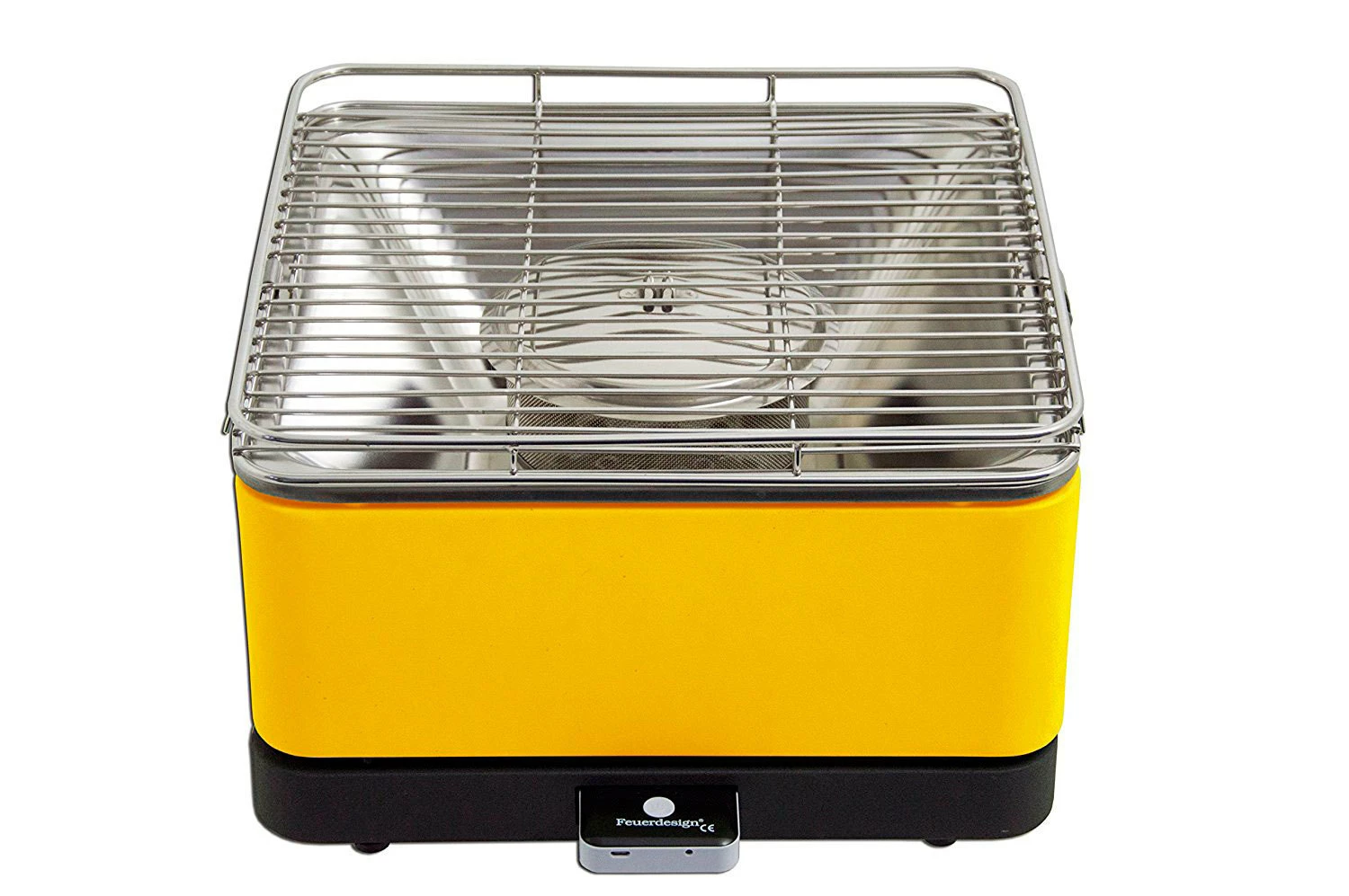 Barbacoa Portatil Sin Humo Teide Amarillo 3 Barbacoa Portatil Sin Humo Teide Amarillo