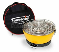 Barbacoa Portatil Sin Humo Vesubio Amarillo -Parilla Ventas 2024 Barbacoa Portatil Sin Humo Vesubio Amarillo 13