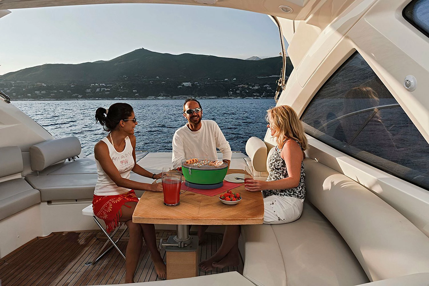 Barbacoa Portatil Sin Humo Vesubio Verde 13 Barbacoa Portatil Sin Humo Vesubio Verde - Imagen 11