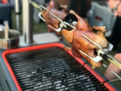 Barbacoa De Carbón Con Rustidor Hub -Parilla Ventas 2024 Barbacoa de Carbon con Rustidor Hub 11