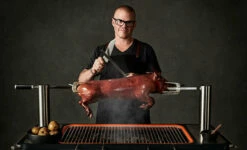 Barbacoa De Carbón Con Rustidor Hub -Parilla Ventas 2024 Barbacoa de Carbon con Rustidor Hub 22