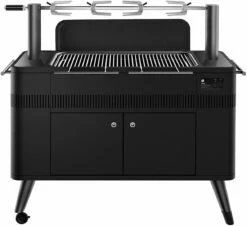 Barbacoa De Carbón Con Rustidor Hub II -Parilla Ventas 2024 Barbacoa de Carbon con Rustidor Hub II