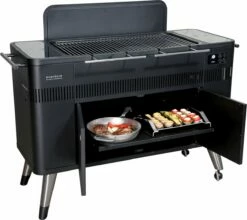 Barbacoa De Carbón Con Rustidor Hub II -Parilla Ventas 2024 Barbacoa de Carbon con Rustidor Hub II 3