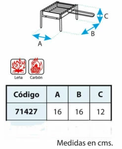 IMEX Barbacoa De Mesa Con Parrilla Cincada I -Parilla Ventas 2024 Barbacoa de Mesa con Parrilla Cincada I 3