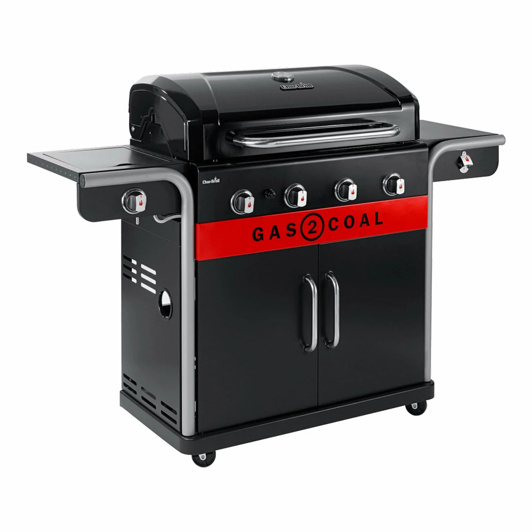 Barbacoa Gas Y Carbón Gas2Coal 2.0 De 4 Quemadores - Imagen 2