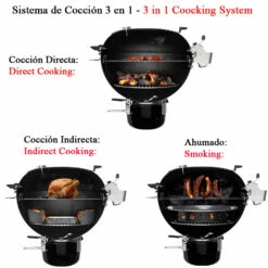 Weber Master-Touch GBS Premium 57 Cm E-5770 Negra -Parilla Ventas 2024 Barbacoa weber master touch premium gbs E 5770 8