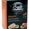 Bisquettes Bradley 48 Unidades Sabor Mesquite