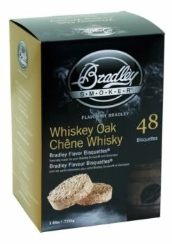 Bisquettes Bradley 48 Unidades Sabor Whiskey