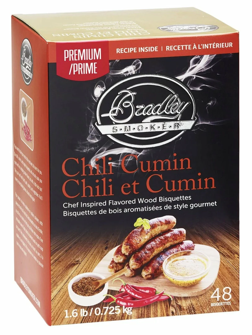 Bradley Bisquettes Prémium 48 Unds. Sabor Chili 3 Bradley Bisquettes Prémium 48 Unds. Sabor Chili