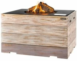 Brasero Jardín De Gas Rectangular Nice & Nasty Lounge