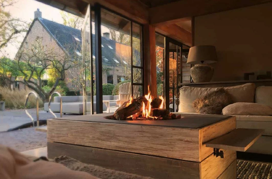 Brasero Jardín De Gas Rectangular Nice & Nasty Lounge 4 Brasero Jardín De Gas Rectangular Nice & Nasty Lounge - Imagen 2