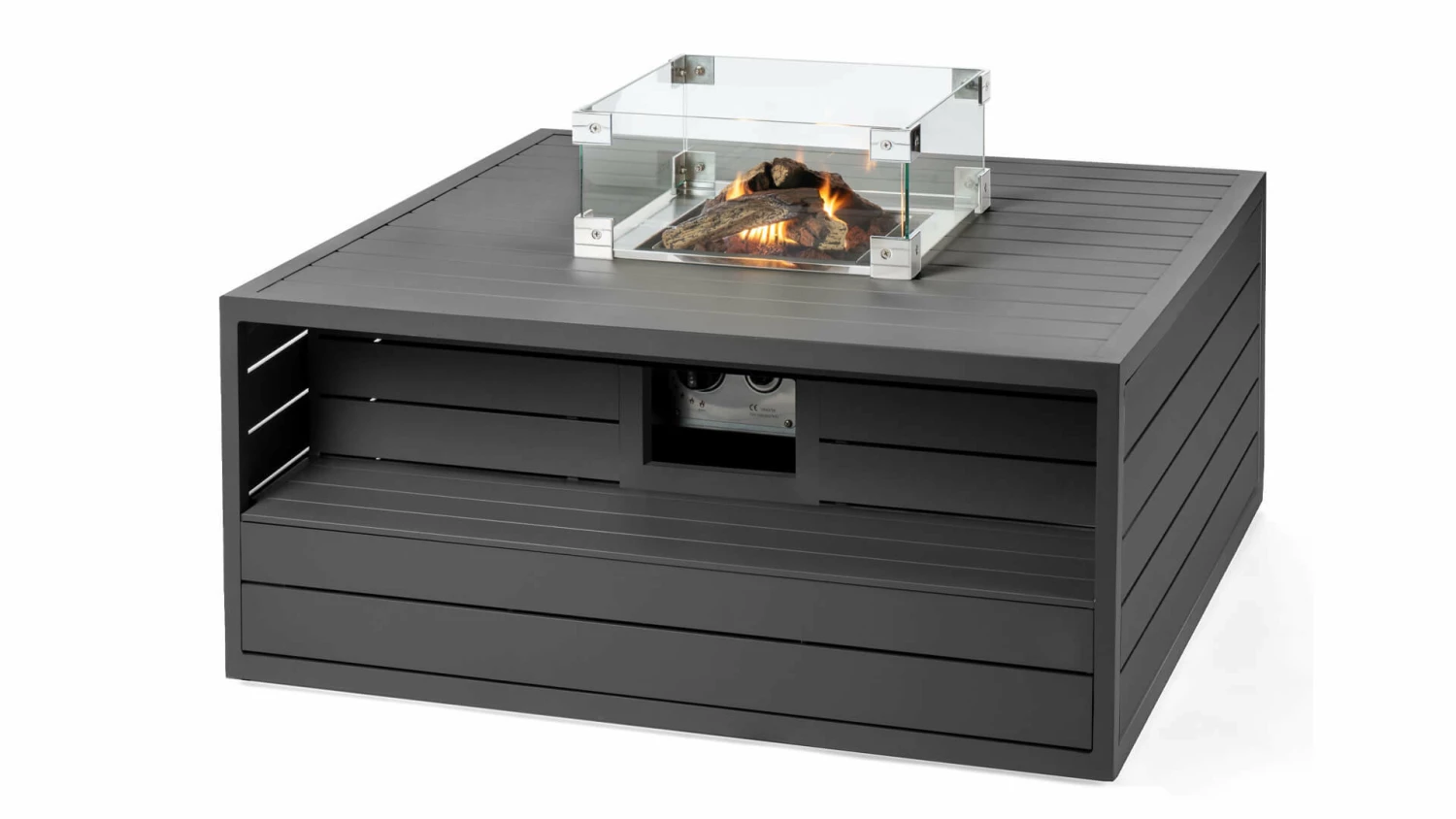 Brasero De Jardín De Gas Cuadrado 3 Brasero De Jardín De Gas Cuadrado