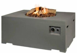 Brasero De Jardín De Gas Rectangular -Parilla Ventas 2024 Brasero de Jardin de Gas Rectangular 3