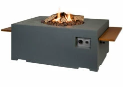 Brasero De Jardín De Gas Rectangular -Parilla Ventas 2024 Brasero de Jardin de Gas Rectangular 7