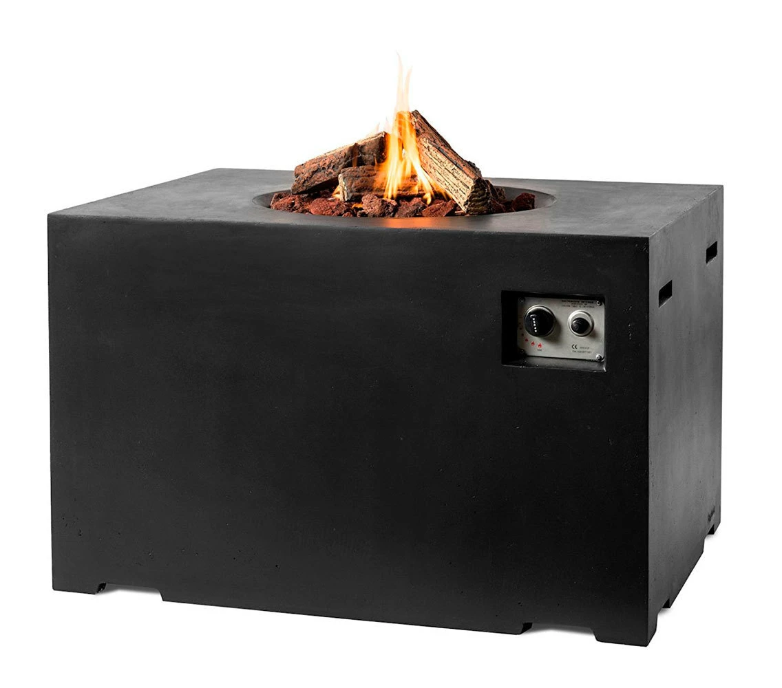 Brasero De Jardín De Gas Rectangular Lounge 3 Brasero De Jardín De Gas Rectangular Lounge