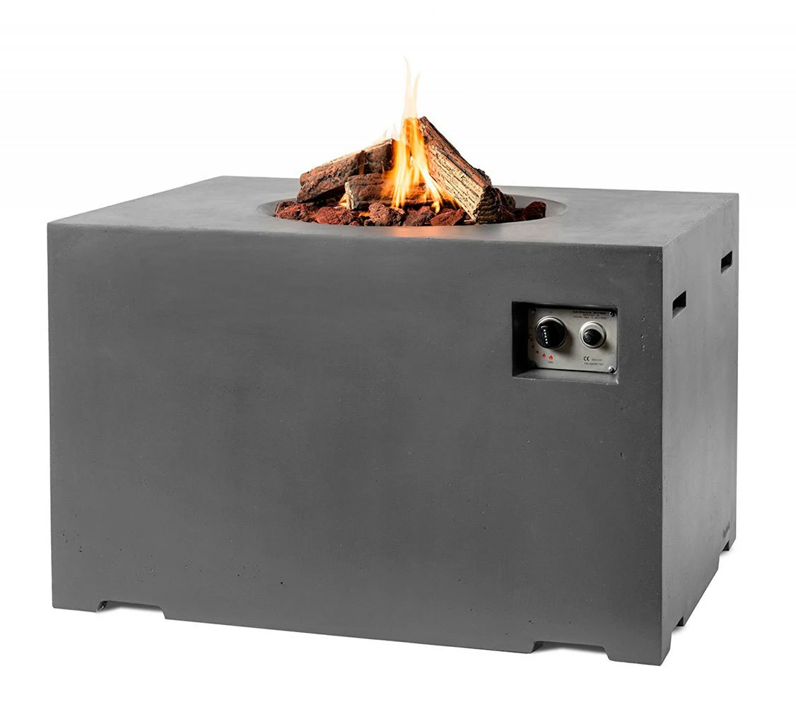 Brasero De Jardín De Gas Rectangular Lounge 4 Brasero De Jardín De Gas Rectangular Lounge - Imagen 2