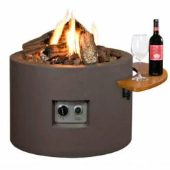 Brasero De Jardín De Gas Redondo -Parilla Ventas 2024 Brasero de Jardin de Gas Redondo 6