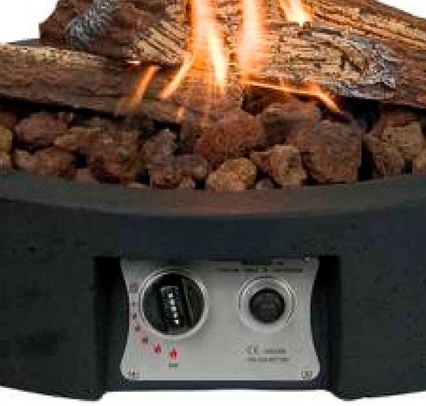 Brasero De Jardín De Gas Sobremesa Redondo 4 Brasero De Jardín De Gas Sobremesa Redondo - Imagen 2