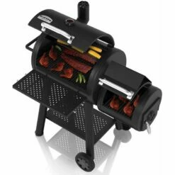 Broil King Regal Offset 400 -Parilla Ventas 2024 Broil King Offset Smoker 500 13