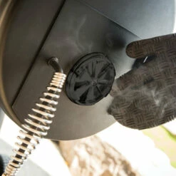 Broil King Regal Offset 400 -Parilla Ventas 2024 Broil King Offset Smoker 500 5