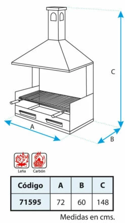 Cajon Barbacoa Con Chimenea Grande Extra Fondo 7 Cajon Barbacoa Con Chimenea Grande Extra Fondo -Parilla Ventas 2024 Cajon Barbacoa con Chimenea Grande Extra Fondo 3