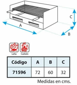 Cajon Barbacoa Con Parrilla Inox. Grande Extra Fondo 7 Cajon Barbacoa Con Parrilla Inox. Grande Extra Fondo -Parilla Ventas 2024 Cajon Barbacoa con Parrilla Inox Grande Extra Fondo 3