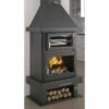 Chimenea Leña Frontal Con Horno Modelo C-300 H -Parilla Ventas 2024 Chimenea Lena Frontal con Horno modelo C 300 H
