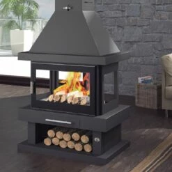 Chimenea De Leña Modelo C-104 K -Parilla Ventas 2024 Chimenea de Lena Modelo C 104 K 2