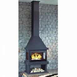 Chimenea De Leña Con Turbinas C-303 T -Parilla Ventas 2024 Chimenea de Lena con Turbinas C 303 T 3