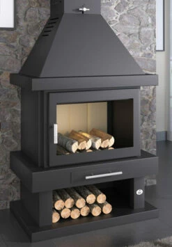 Chimenea De Leña Frontal Modelo C-200