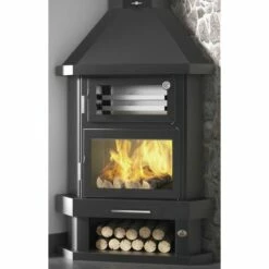 Chimenea De Leña Con Horno C-300 RH