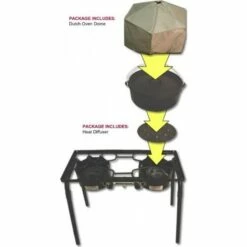 Camp Chef Cubierta Para Horno Holandés Con Plato Difusor -Parilla Ventas 2024 Cubierta para Horno Holandes con plato difusor 7
