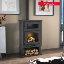 Estufa De Leña Con Horno Modelo CH-3 6 Estufa De Leña Con Horno Modelo CH-3 -Parilla Ventas 2024 Estufa De Lena CH 3