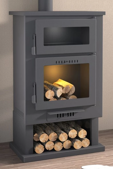 Estufa De Leña Con Horno Modelo CH-3 3 Estufa De Leña Con Horno Modelo CH-3