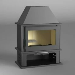 Estufa De Leña Modelo M-300 -Parilla Ventas 2024 Estufa De Lena M 108.1