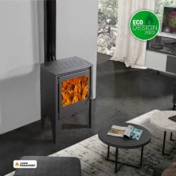 Estufa De Leña Eco Design Frankfurt Premium -Parilla Ventas 2024 Estufa de lena Eco Frankfurt Premium 1