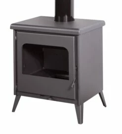 Estufa De Leña Eco Design Veneto Titanium -Parilla Ventas 2024 Estufa de lena Eco Nice Titanium 5