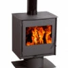 Estufa De Leña Eco Design Toscana Titanium -Parilla Ventas 2024 Estufa de lena Eco Toscana Titanium 2