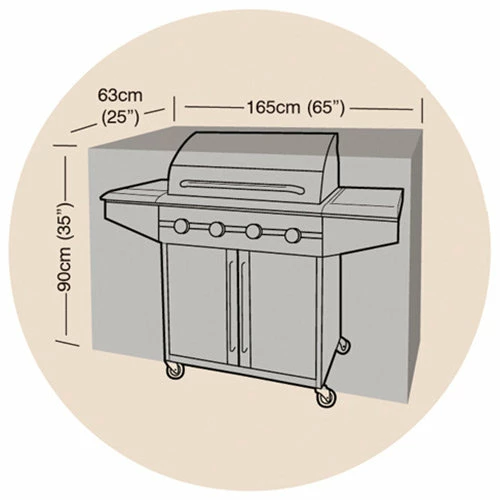 Funda Barbacoa Universal Extra Grande 4 Funda Barbacoa Universal Extra Grande - Imagen 2