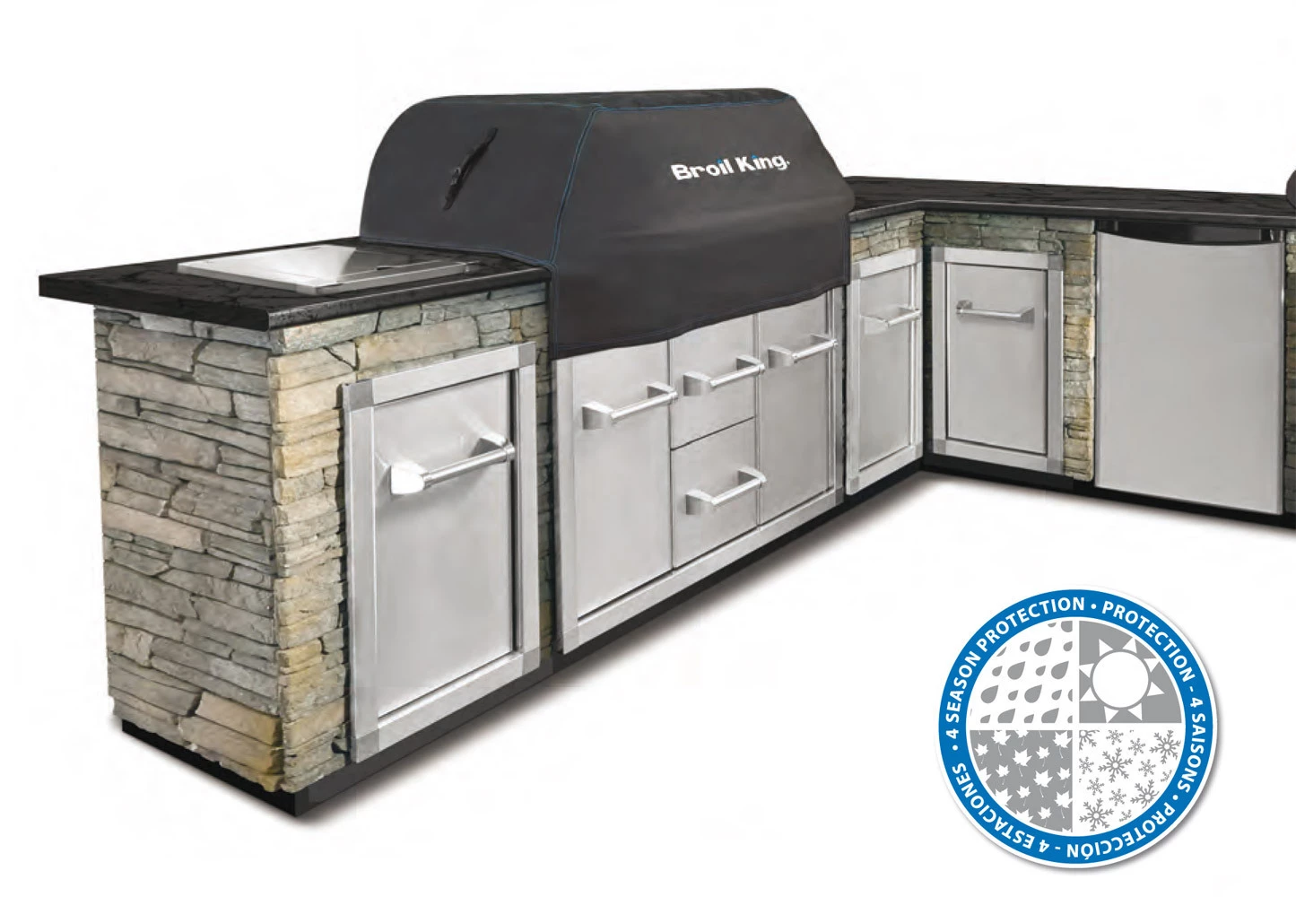 Funda Premium Barbacoa Broil King Imperial 490 Built In 7 Funda Premium Barbacoa Broil King Imperial 490 Built In - Imagen 5