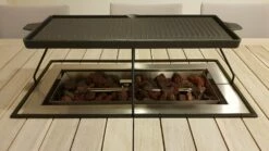 Grill Para Cocinar En Brasero Gas Rectangular -Parilla Ventas 2024 Grill para Cocinar en Brasero Gas Rectangular 1