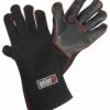 Guantes De Cuero Para Barbacoas Y Estufas -Parilla Ventas 2024 Guantes de Cuero para Barbacoa