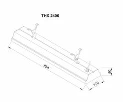 Heatstrip Max 2400 -Parilla Ventas 2024 Heatstrip Max 2400 panel radiante 5